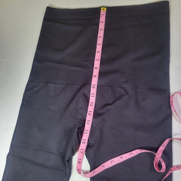 Empetua Black High Waisted Shaping Leggings #42075 Size 2X - Picture 3 of 5